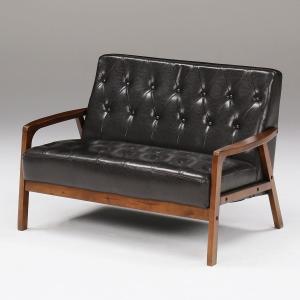 ニトリ（NITORI） カジュアル コンパクトソファ 2人掛けソファ 合成