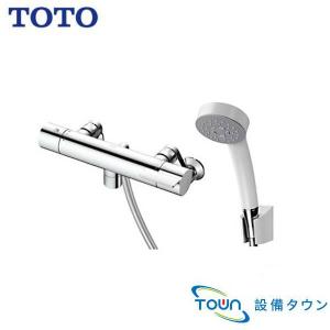 TOTO 浴室水栓 スパウト170mm TOTO TBV03401J 壁付サーモスタット混合