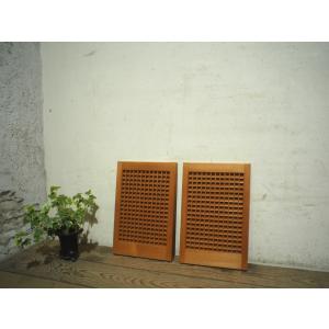 タD0997◇【H36cm×W172cm】◇素敵な組子細工の古い木製欄間◇古建具