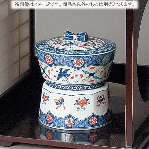 水指 呉須 赤絵 高野昭阿弥作 茶道 茶道具 : 和空間ヤフーショップ