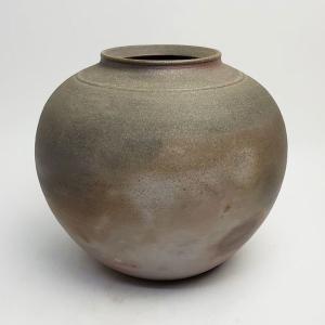 備前焼 筒花入（桟切)| おしゃれ 日本製 工芸品 山口県 陶器 花器 花瓶