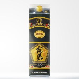 霧島酒造 黒霧島EX 25度 チューパック ( 1800ml ) : 爽快ドラッグ