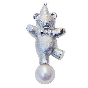 パールブローチ 真珠 ピンズ あこや本真珠 8mm-8.5mm ピンブローチ