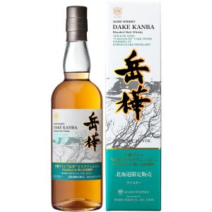 箱有り 初回3000本限定 岳樺 だけかんば ピュアモルトウイスキー 43度