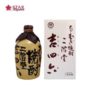 吉四六 二階堂 陶器（壷） 麦焼酎25度 720ml×1本入 : 上方市場! - 通販