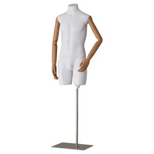 ストア・エキスプレス マネキン トルソー メンズ 男性_軽量ABS製 紳士