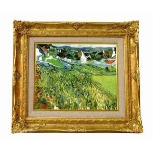 世界の名画 ゴッホ 蛾グレート・ピーコック・モス ジクレーキャンバス