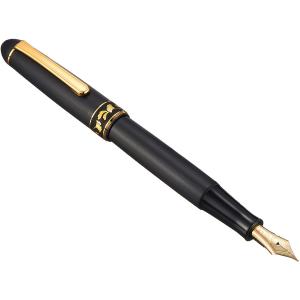 プラチナ万年筆 プレジデント ブラック 細字 PTB-25000PR#1-2 : 万年筆