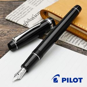 PILOT（パイロット） 万年筆 カスタム 74 ブラック 中細字・軟 ギフト