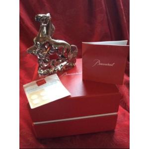 バカラ（Baccarat） ライオン フィギュリン クリスタル