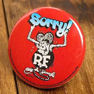 RAT FINK（ラットフィンク） 缶バッジ 缶バッチ おしゃれ かっこいい