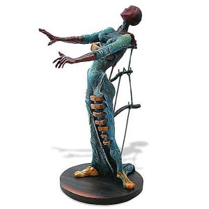 パラストーン製 ダリ作 「聖アントニウスの誘惑」から象（ゾウ）の彫刻