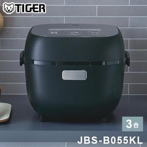 タイガー マイコンジャー炊飯器 3合 JBS-B055KL メタルブラック