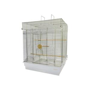 HOEI HOEI 465インコ手のり G W465×D465×H565 鳥かご ケージ 角