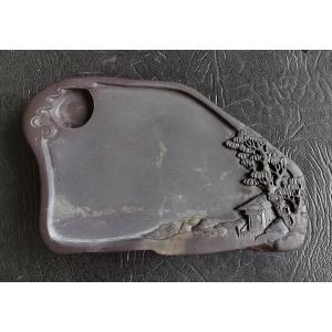 端渓硯 老坑 5吋 125×75×20mm 一点物 すずり : 書道用品 緑風店 - 通販