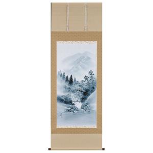 掛け軸専門 掛軸 販売 通販店 水墨山水（今村 景元） 年中掛け 水墨画