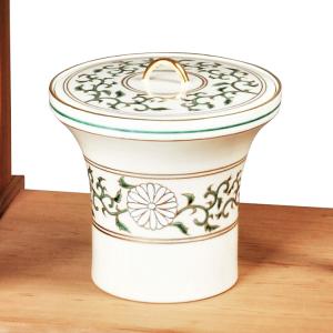 水指 赤絵 丸 御室窯 茶道 茶道具 : 和空間ヤフーショップ - 通販