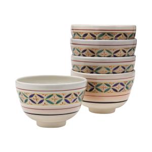 数茶碗 帯七宝 5客 中村与平作 茶道 伝統工芸 茶道具 : 和空間ヤフー