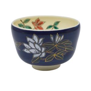 茶道具 抹茶茶碗 仁清写し さくらんぼ 加藤永真作 仁清写 仁清