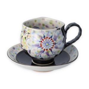 九谷焼 カップ＆ソーサー 山帰来 / 平野由佳 送料無料 和食器 コーヒー