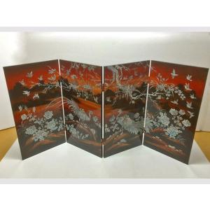 送料無料 ◇ 絵画 工芸品 七宝画 吉田武 横396×縦450mm 飛翔 舞鶴