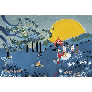 やのまん 【新品】ジグソーパズル ムーミン 月明りのパーティー 1000