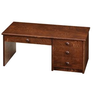 アンティーク・座り机・文机・昭和レトロ・4杯引き出し・W136cm