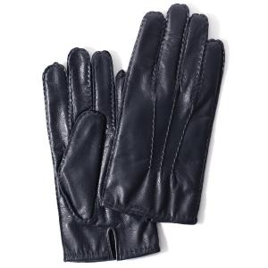 KURODA（クロダ） 本革 メンズ 手袋 ブルー ネイビー 青色 ギフト