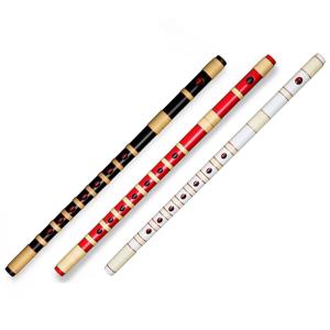 獅子田竹渓 篠笛 お囃子用 お祭り用 6穴・7穴 6本調子 塗 籐両巻 : 和