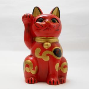 招き猫 彩絵千客万来 商売繁盛 : 駄菓子とおもちゃの太郎と花子 - 通販