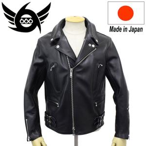 666 666 LEATHER WEAR LJM-17TF タイトフィット シングル シープスキン
