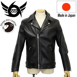 666 666 LEATHER WEAR LJM-17TF タイトフィット シングル シープスキン