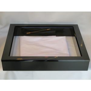 茶道具 炉縁 真塗 本漆 戸塚富悦作 真塗り 利休炉縁 茶道 : 茶道具