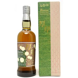 厚岸蒸溜所 ブレンデッドウイスキー 雨水（うすい） 48度 箱付 700ml