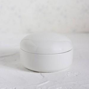 ポーセラーツ 白磁 ボックス 小物入れ (M) 北欧風 : VICTORIA DESIGN