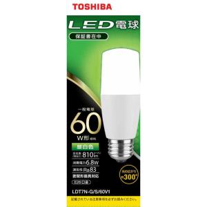 TOSHIBA（東芝） LDT7LGS60V1 電球色 LED電球 E26口金 60W形相当 810lm
