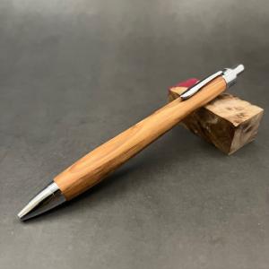 やまだ工房木軸シャープペン 0．5mm芯 吉野杉軸 吉野杉瘤杢手作り