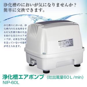 安永エアポンプ 安永 浄化槽 ブロワー エアーポンプ AP-50G 50L/min