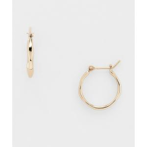 Jewel closet by L&Co. ピアス K10 2連風 フープピアス レディース