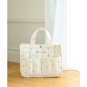 gelato pique（ジェラートピケ） CAT&DOG ストロベリー柄キルティング