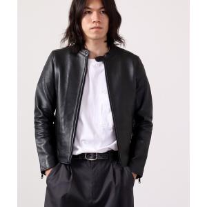 VANQUISH（ヴァンキッシュ） 革ジャン ライダース カウレザー シングル