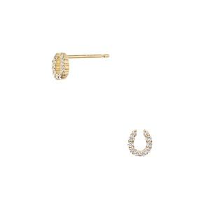 ete（エテ） ピアス PT900 ダイヤモンド 0.2ct ピアス「ブライト