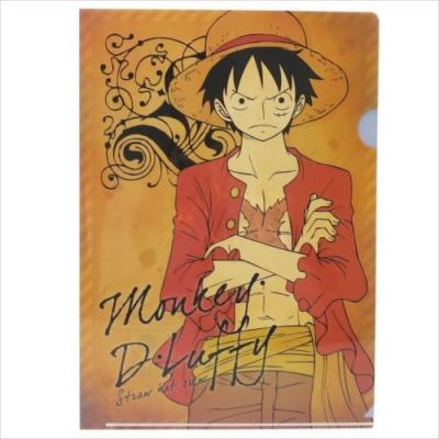ONEPIECE ルフィ B5 クリアファイル 当時物 希少 レア レトロ ONEPIECE