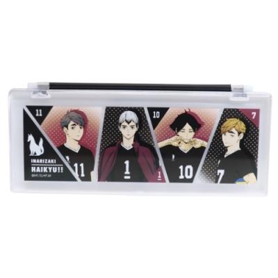 ハイキュー アニメキャラクター プラコレ 2段 ペンケース 筆箱 稲荷崎