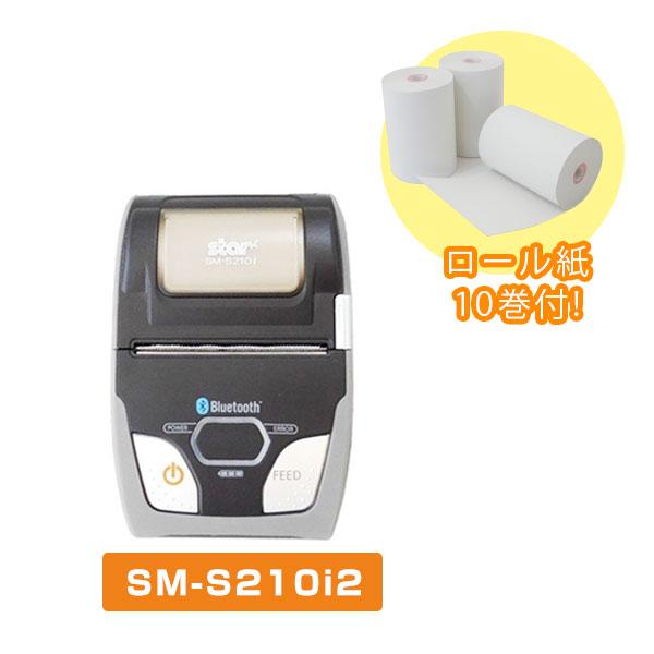 スター精密 【ロール紙10巻セット！】スター精密 モバイルプリンターSM