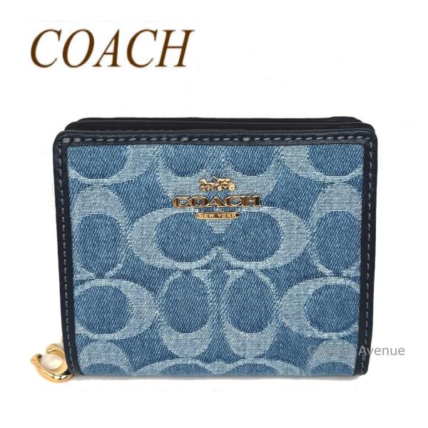 COACH（コーチ） 新作 人気のデニムが可愛い COACH CDL51 スナップ