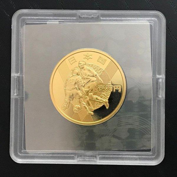 2002年 FIFAワールドカップ記念1万円プルーフ金貨幣（ケース入り） 1万