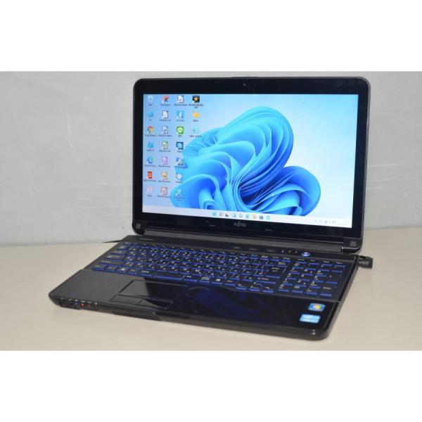 最新Windows11+office 大容量HDD1TB 富士通 AH54/D 高性能 第二世代i3