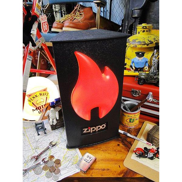 ZIPPO 看板 ライト 照明 ジッポー アメリカ雑貨 大きい ZIPPO 看板