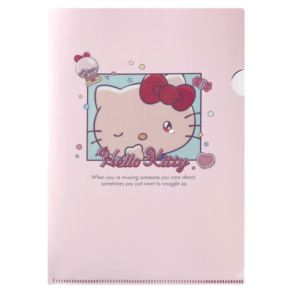 ハローキティA4クリアファイル サマー2001年製 新品未使用サンリオ